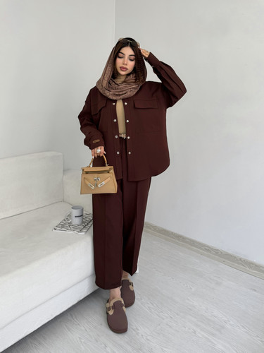 کت وشلوار موکا