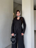 ست سه تیکه violet مشکی