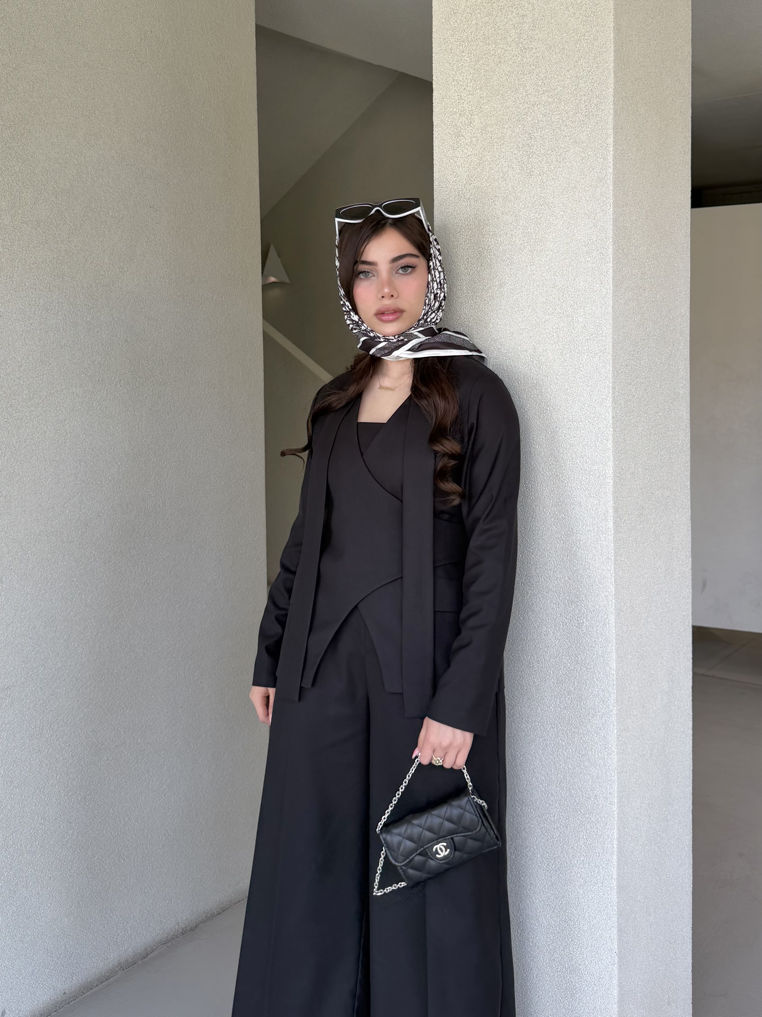 ست سه تیکه violet مشکی