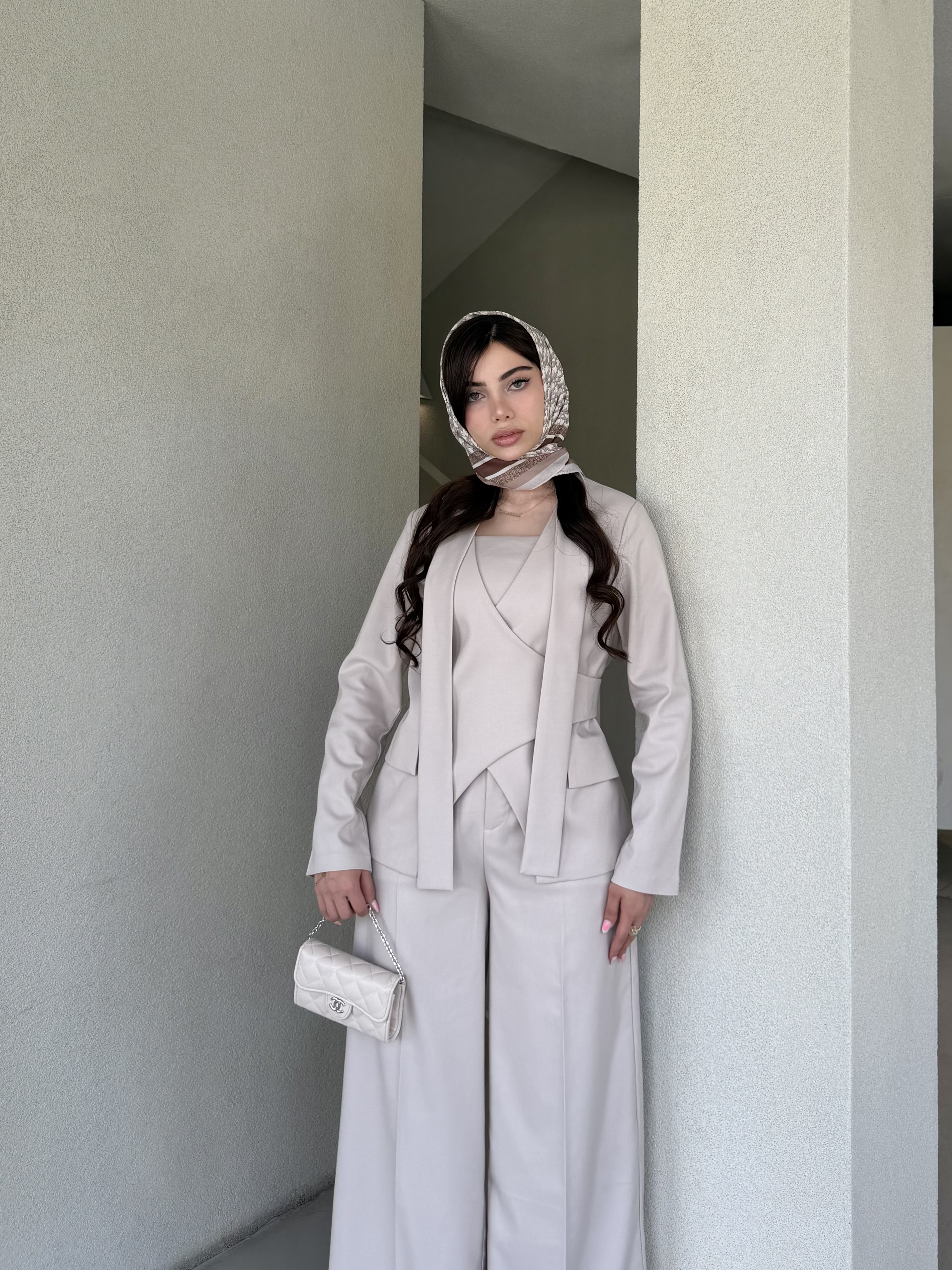 ست سه تیکه violet کرم