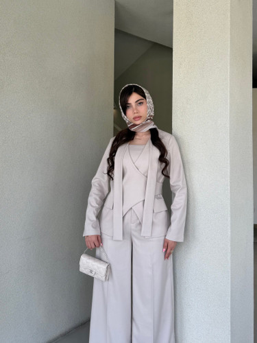 ست سه تیکه violet کرم