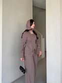 ست سه تیکه violet نسکافه ای