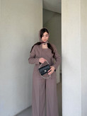 ست سه تیکه violet نسکافه ای
