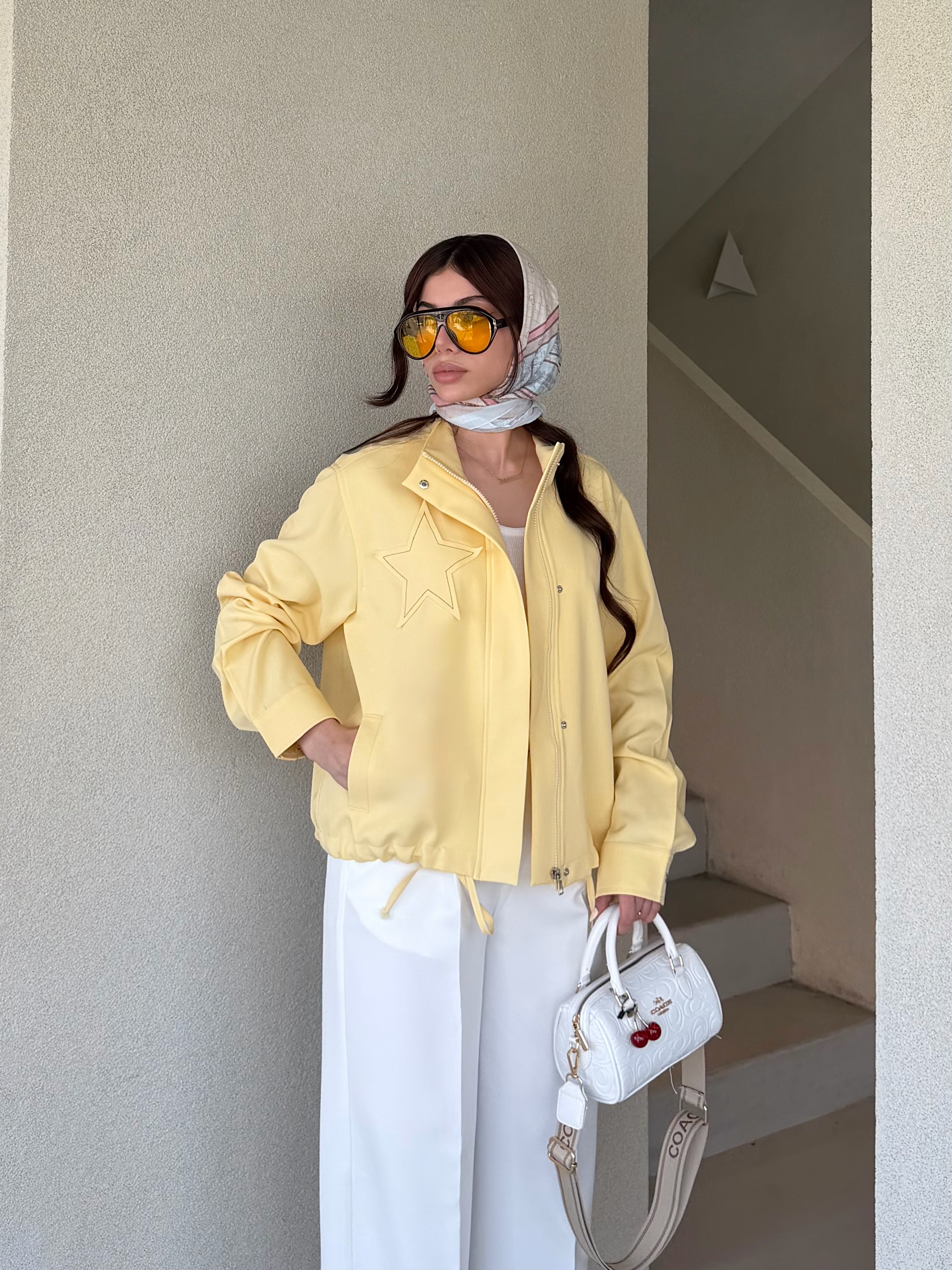 بامبر جکت summer لیمویی