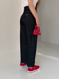 وست و شلوار denim جین ذغالی