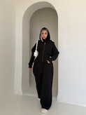 سویشرت کرستی و جاگر miu مشکی